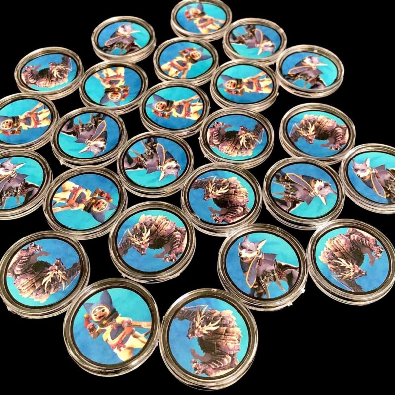 Monster Hunter Amiibo Coin Images