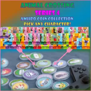 Animal Crossing Series 4 Amiibo Coins @ Coinmii.com