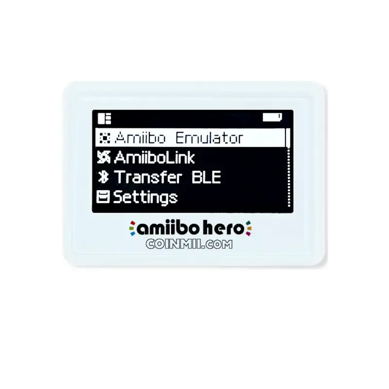 Amiibo Hero OLED Amiibo Generator Device Amiibolink allmiibo amiibopro pixl.js