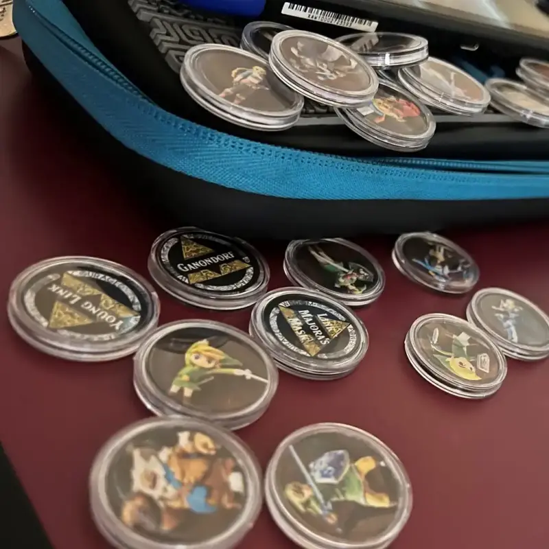LoZ Amiibo Coins legend of zelda amiibo coins