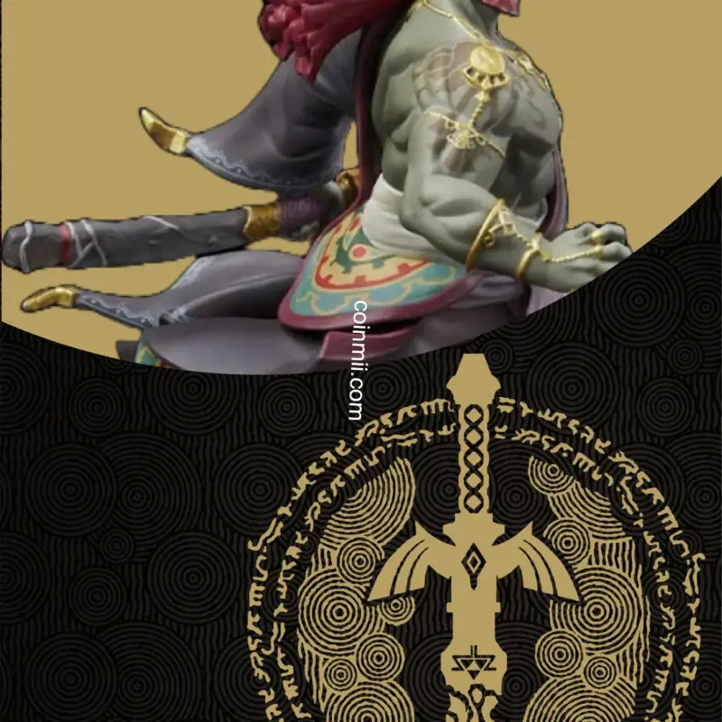 Ganon Coinmii Card Unreleased Ganondorf amiibo CARD art from coinmii.com
