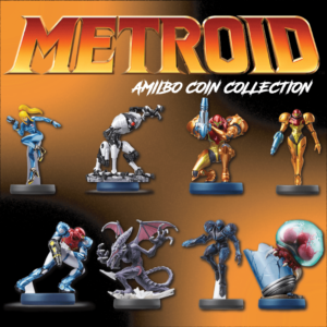 Metroid Collection - Super Smash Bros - CoinMii Custom Amiibo Coins