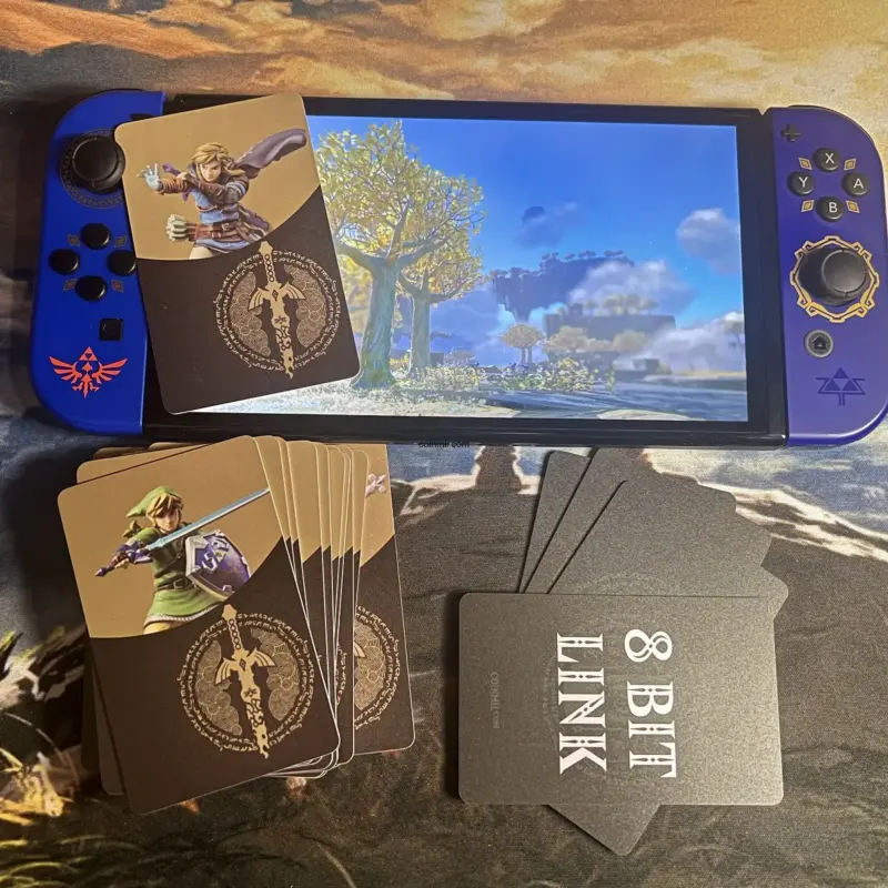 newly redesigned Zelda Amiibo Cards @ Coinmii.com