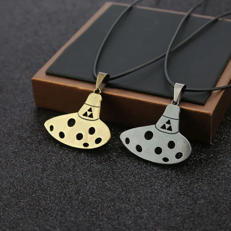 ocarina necklace Legend of Zelda Necklace Pendant Ocarina - Coinmii.com