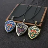 Legend of Zelda Necklace Pendant hylian shield - Coinmii.com