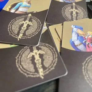 newly redesigned Zelda Amiibo Cards @ Coinmii.com
