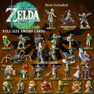 legend of zelda amiibo card bundle coinmii.com with unreleased characters
