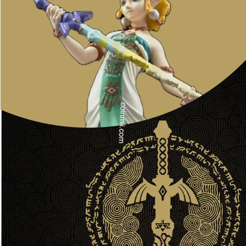 Zelda Coinmii Card (1) Unreleased Princess Zelda amiibo card art from coinmii.com