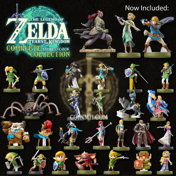 Amiibo Coin Collections with LEGEND OF Zelda image
