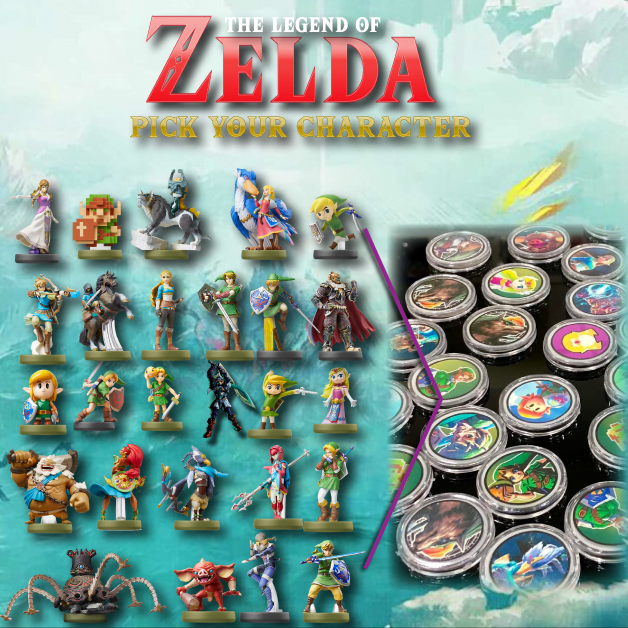Legend of Zelda Amiibo Coins