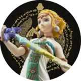 Unreleased Princess Zelda amiibo coin art from coinmii.com