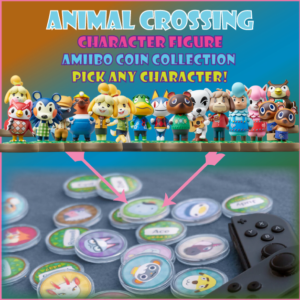 Animal Crossing Figures Amiibo Coin Set - Animal Crossing Amiibo Figures - CoinMii Custom Amiibo Coins