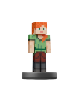 Alex (Minecraft) – SSB - Super Smash Bros - CoinMii Custom Amiibo Coins