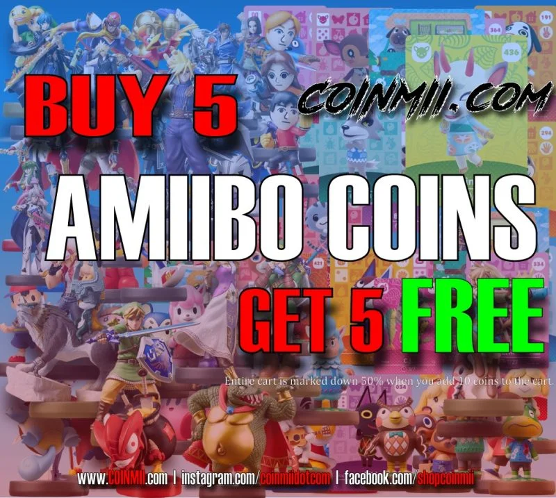 buy 5 get 5 Coinmii.com for a limited time