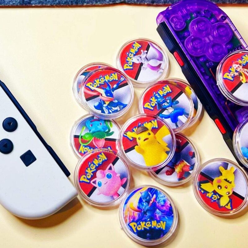 Coinmii.com Amiibo Coins Coinmii.com Amiibo Coins - Joycons with Pokemon Coins