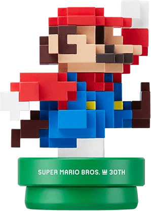 8-Bit Mario Modern Color - Super Mario - CoinMii Custom Amiibo Coins