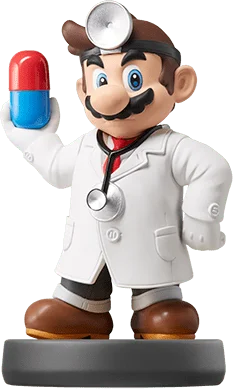 Dr. Mario – SSB - Super Smash Bros - CoinMii Custom Amiibo Coins