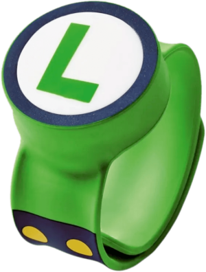 Luigi Power Up Band - Super Mario - CoinMii Custom Amiibo Coins
