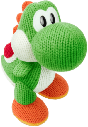  Mega Yarn Yoshi  – Yoshi’s Woolly World - Yoshi's Woolly World - CoinMii Custom Amiibo Coins 