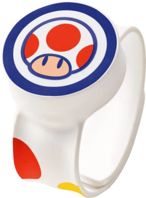 Toad Power Up Band - Super Mario - CoinMii Custom Amiibo Coins