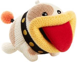 Poochy - Yoshi's Woolly World - CoinMii Custom Amiibo Coins