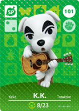  K.K. Slider – Series 2 - Animal Crossing: Series 2 - CoinMii Custom Amiibo Coins 