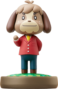 Digby – Figure - Animal Crossing Amiibo Figures - CoinMii Custom Amiibo Coins