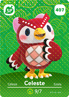 Celeste – Series 5 - Animal Crossing: Series 5 - CoinMii Custom Amiibo Coins