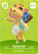  Saharah – Series 5 - Animal Crossing: Series 5 - CoinMii Custom Amiibo Coins 