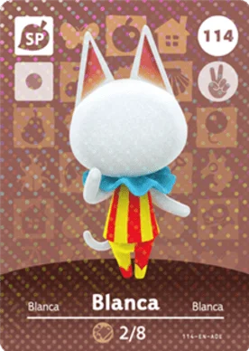 Blanca – Series 2 - Animal Crossing: Series 2 - CoinMii Custom Amiibo Coins