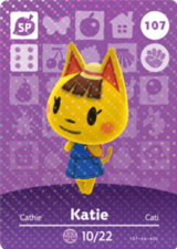  Katie – Series 2 - Animal Crossing: Series 2 - CoinMii Custom Amiibo Coins 
