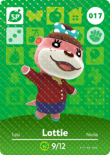  Lottie – Series 1 - Animal Crossing: Series 1 - CoinMii Custom Amiibo Coins 