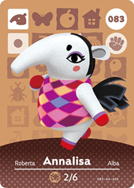 Annalisa – Series 1 - Animal Crossing: Series 1 - CoinMii Custom Amiibo Coins