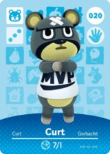  Curt – Series 1 - Animal Crossing: Series 1 - CoinMii Custom Amiibo Coins 