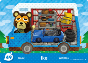 Ike – New Leaf – No. 49 - Animal Crossing: Welcome Amiibo - CoinMii Custom Amiibo Coins