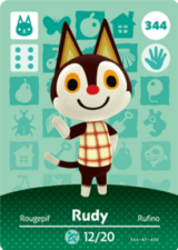  Rudy – Series 4 - Animal Crossing: Series 4 - CoinMii Custom Amiibo Coins 