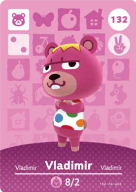  Vladimir – Series 2 - Animal Crossing: Series 2 - CoinMii Custom Amiibo Coins 