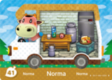  Norma – New Leaf – No. 41 - Animal Crossing: Welcome Amiibo - CoinMii Custom Amiibo Coins 