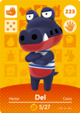  Del – Series 3 - Animal Crossing: Series 3 - CoinMii Custom Amiibo Coins 
