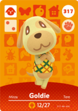  Goldie – Series 4 - Animal Crossing: Series 4 - CoinMii Custom Amiibo Coins 