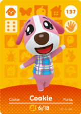  Cookie – Series 2 - Animal Crossing: Series 2 - CoinMii Custom Amiibo Coins 