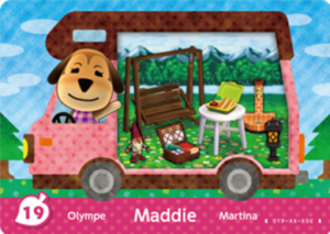  Maddie – New Leaf – No. 19 - Animal Crossing: Welcome Amiibo - CoinMii Custom Amiibo Coins 