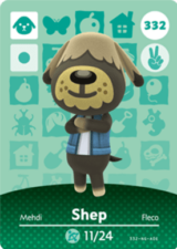  Shep – Series 4 - Animal Crossing: Series 4 - CoinMii Custom Amiibo Coins 