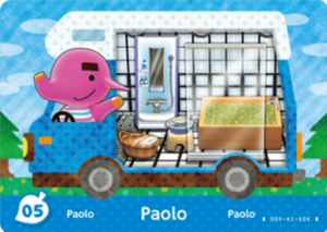  Paolo – New Leaf – No. 5 - Animal Crossing: Welcome Amiibo - CoinMii Custom Amiibo Coins 
