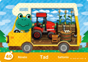 Tad – New Leaf – No. 40 - Animal Crossing: Welcome Amiibo - CoinMii Custom Amiibo Coins 