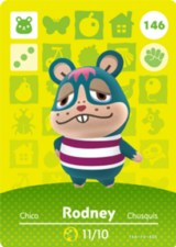  Rodney – Series 2 - Animal Crossing: Series 2 - CoinMii Custom Amiibo Coins 