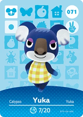 Yuka – Series 1 - Animal Crossing: Series 1 - CoinMii Custom Amiibo Coins