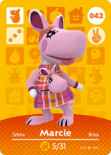  Marcie – Series 1 - Animal Crossing: Series 1 - CoinMii Custom Amiibo Coins 