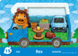  Rex – New Leaf – No. 15 - Animal Crossing: Welcome Amiibo - CoinMii Custom Amiibo Coins 
