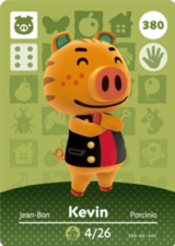  Kevin – Series 4 - Animal Crossing: Series 4 - CoinMii Custom Amiibo Coins 